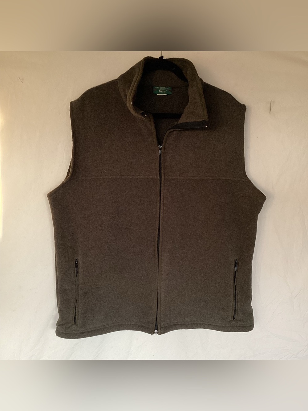 Vintage Orvis fishing fleece vest made in USA